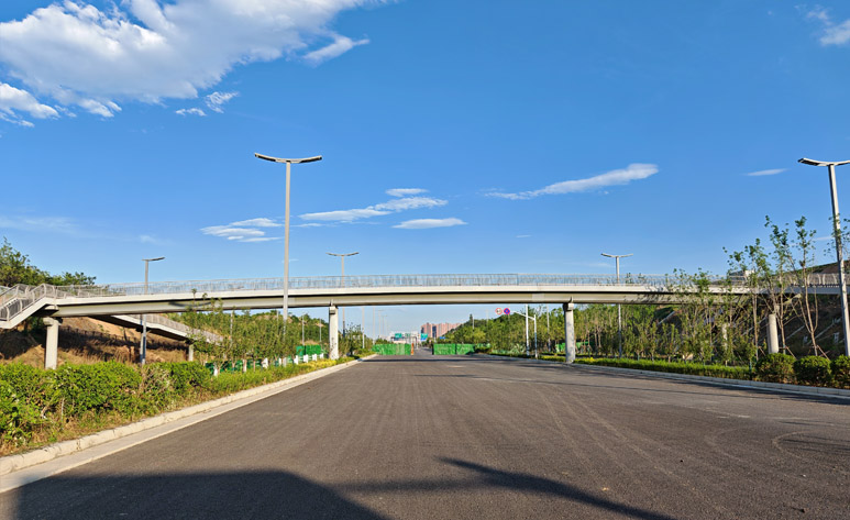 渠南路过街天桥二标